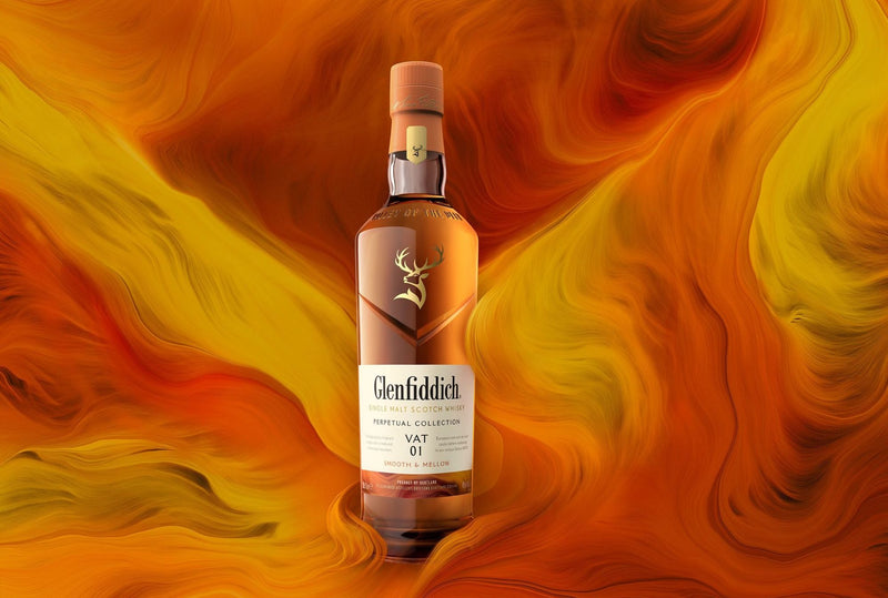 Glenfiddich Perpetual Collection Vat 01 Speyside Single Malt Scotch Whisky ABV 40% 100cl with Gift Box (1L)