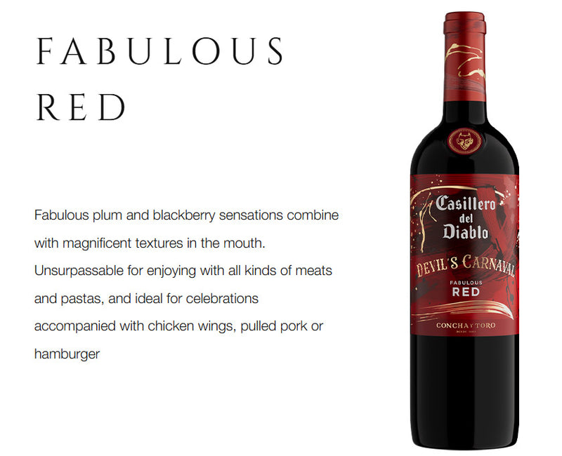 Casillero Del Diablo Devil's Carnaval Fabulous Red 750ml
