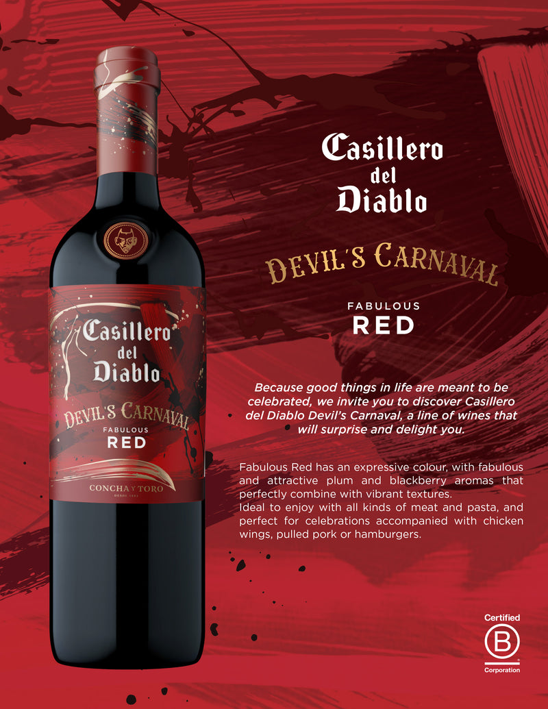 Casillero Del Diablo Devil's Carnaval Fabulous Red 750ml