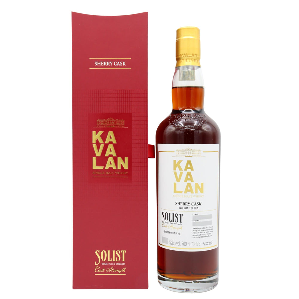 Kavalan Solist Sherry Single Cask Strength Single Malt Whisky