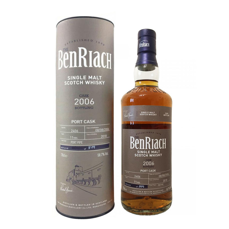 The BenRiach 11 Year 2006 #2406 ABV 58.7% 700ml