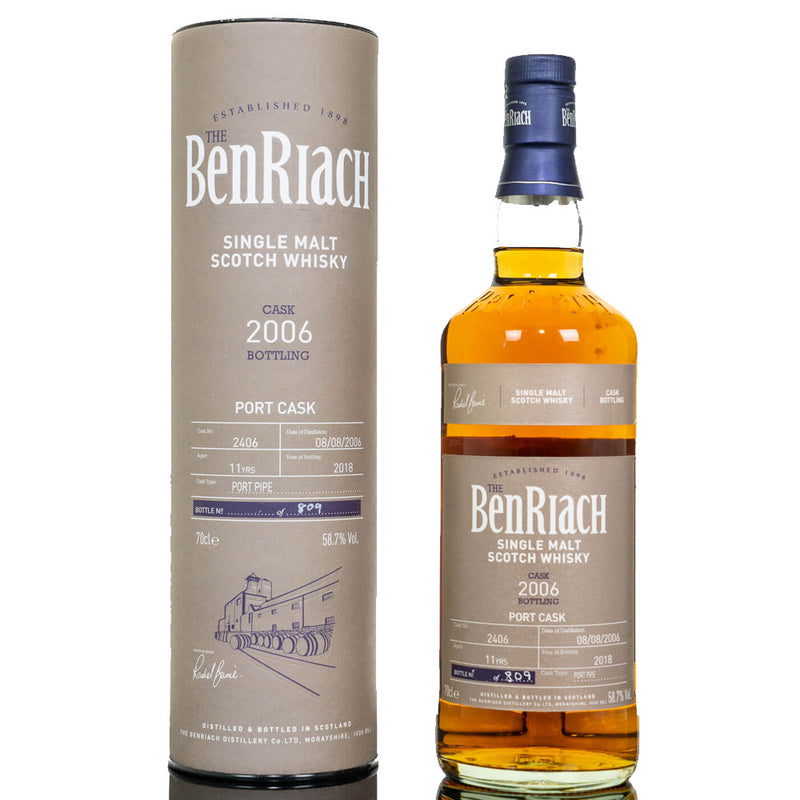 The BenRiach 11 Year 2006 #2406 ABV 58.7% 700ml