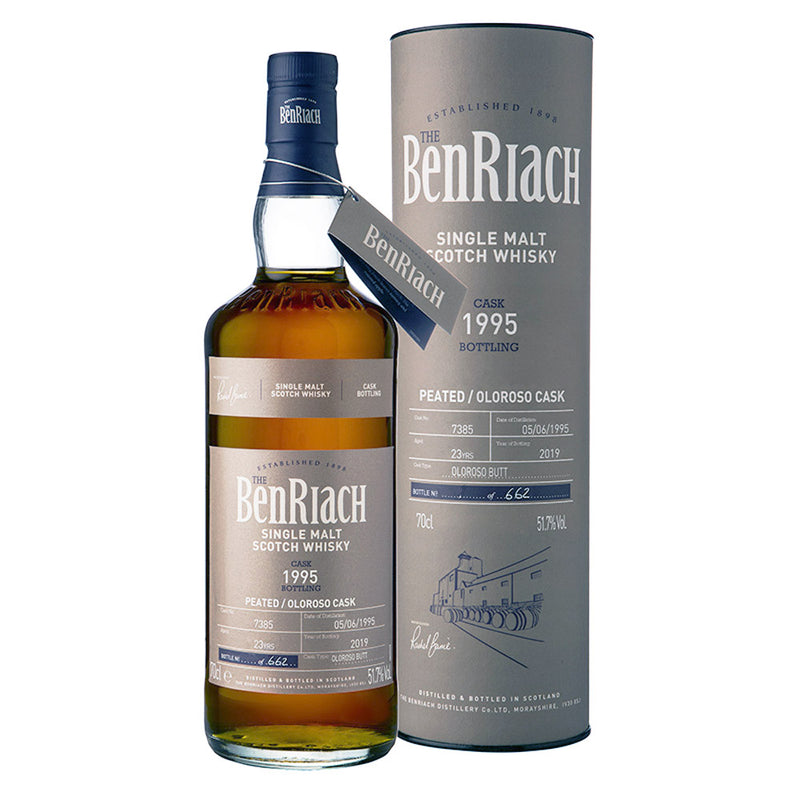 The BenRiach 23 Year Old 1995 Olorosso Cask #7385 Batch 16 ABV 51.7% 700ml