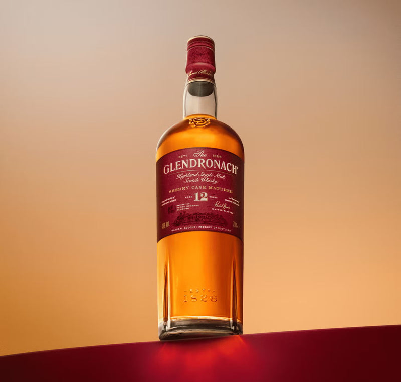 Bundle of 2 Bottles The Glendronach 12 Year Old Highland Single Malt Scotch Whisky ABV 43% 70cl with Gift Box