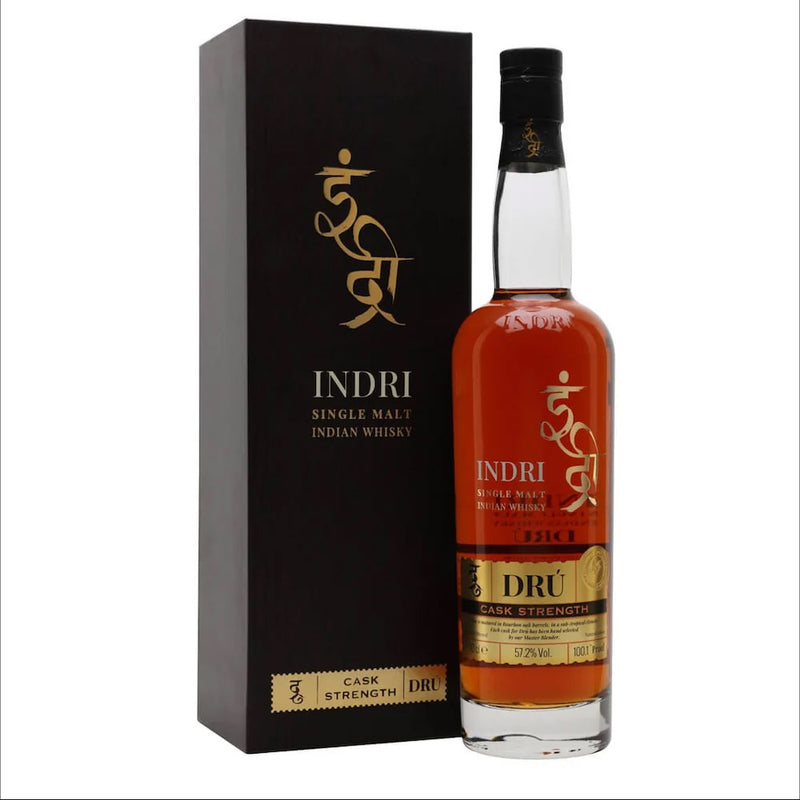 Indri Dru Cask Strength Single Malt Whisky ABV 57.2% 700ml