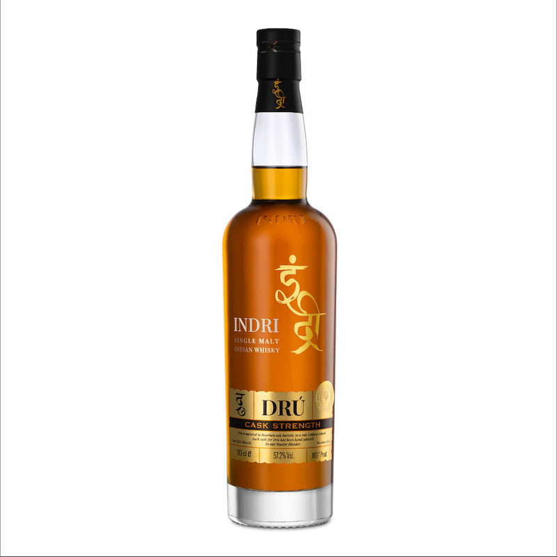 Indri Dru Cask Strength Single Malt Whisky ABV 57.2% 700ml