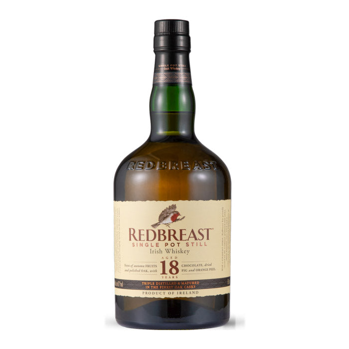 Redbreast 18 Year Old Single Pot Still Irish Whiskey ABV 46% 700ml