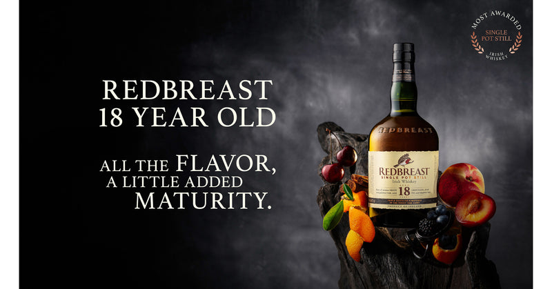 Redbreast 18 Year Old Single Pot Still Irish Whiskey ABV 46% 700ml
