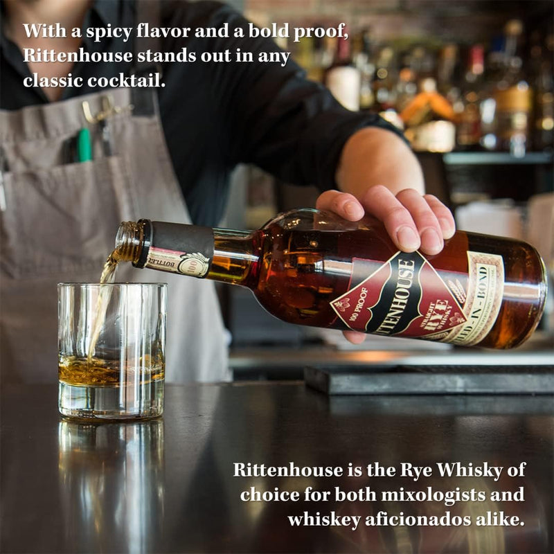 Rittenhouse 100 Proof Straight Rye Whiskey ABV 50% 700ml