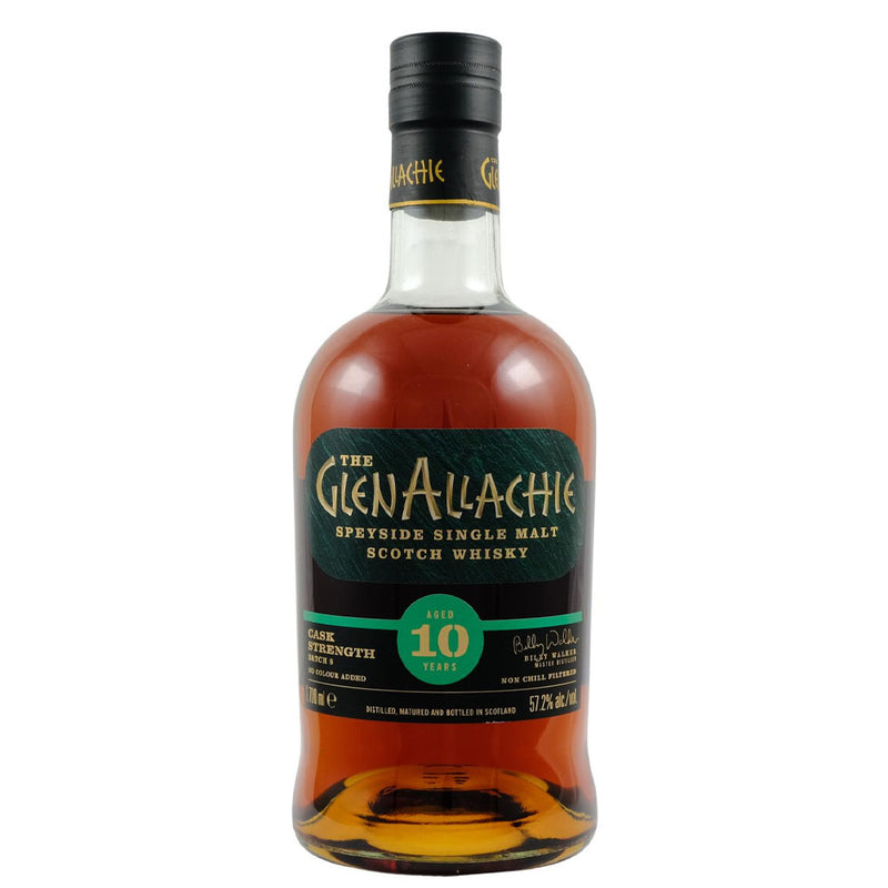The Glenallachie 10 Year Batch 8 Cask Strength ABV 57.2% 70cl with Gift Box (With Billy Walker Signature on the bottle)