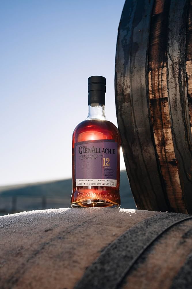 The Glenallachie 12 Year Old From The Valley Of The Rocks Speyside Single Malt Scotch Whisky ABV 46% 70cl with Gift Box (New Design - with Billy Walker signature on the bottle)