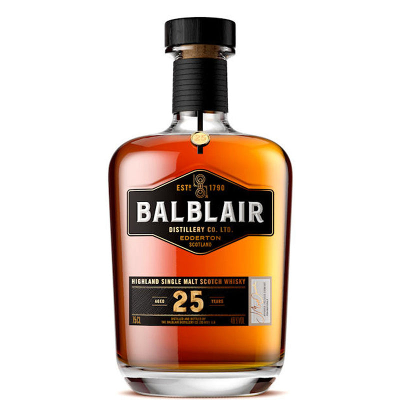 Balblair 25 Year Old Highland Single Malt Scotch Whisky ABV 46% 70cl With Gift Box
