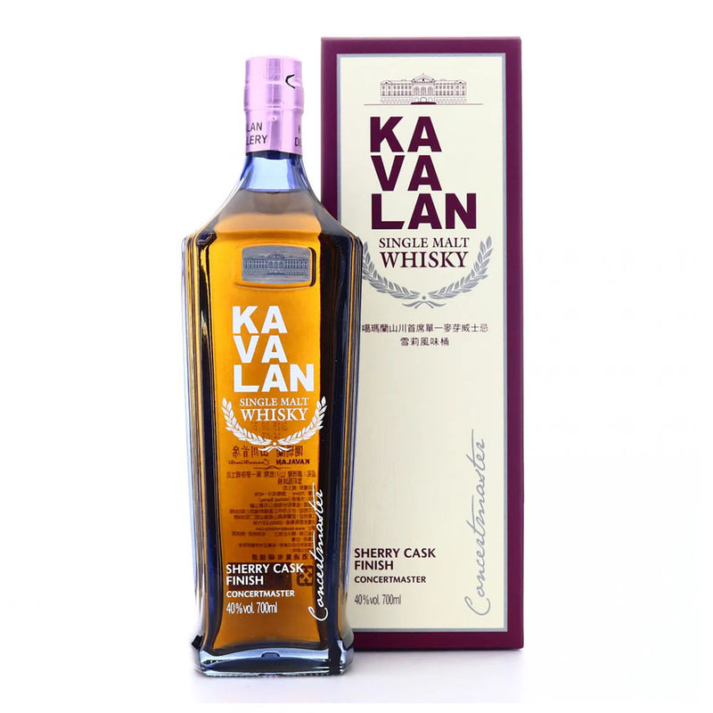 Kavalan Concertmaster Sherry Cask ABV 40% 700ml with Box