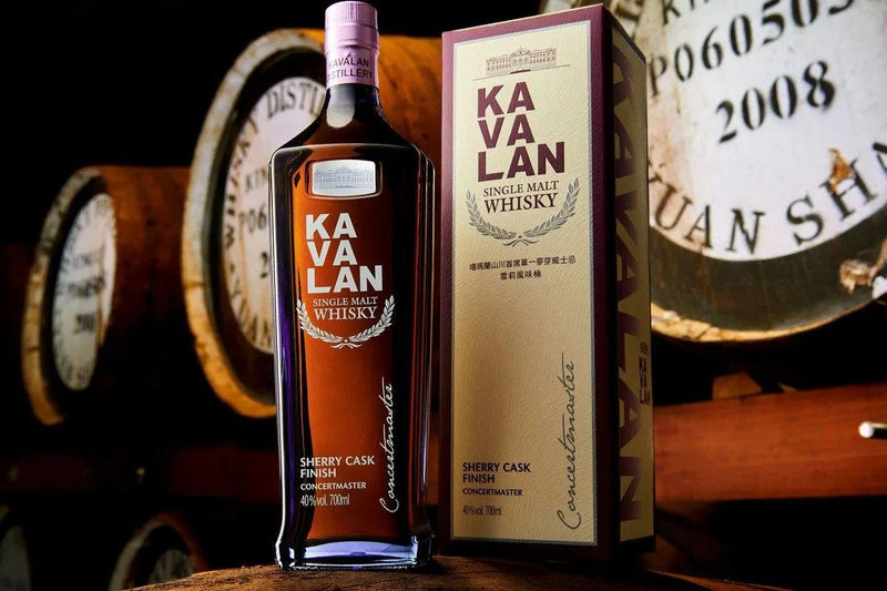 Kavalan Concertmaster Sherry Cask ABV 40% 700ml with Box