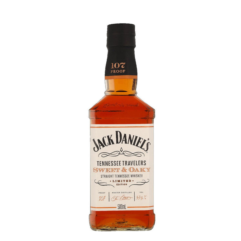 Jack Daniel's Sweet & Oaky Traveler Tennessee Whiskey ABV 53.5% 500ml