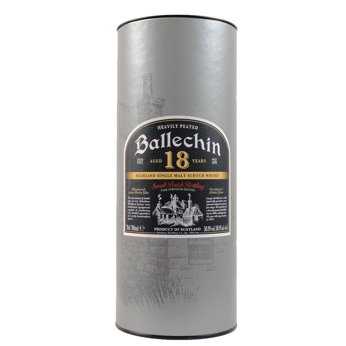 Ballechin 18 Year Old Batch 1 - Cask Strength Edition Highland Single Malt Scotch Whisky ABV 50.9% 70cl