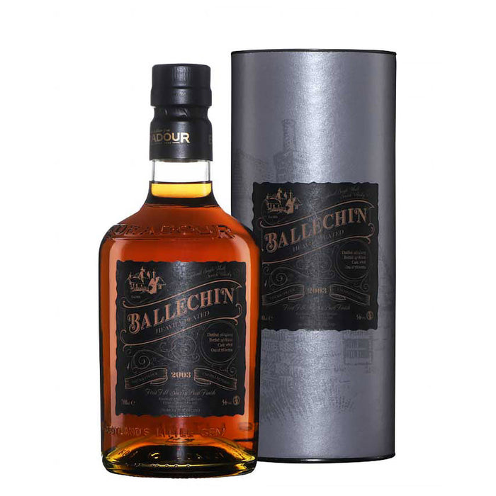 Ballechin 18 Year Old 2003 (Cask 808) ABV 54% First Fill Sherry Butt Finish Highland Single Malt Scotch Whisky 70cl