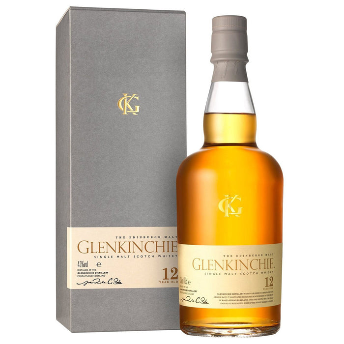 Glenkinchie 12 Year Single Malt Scotch Whisky ABV 43% 750ml