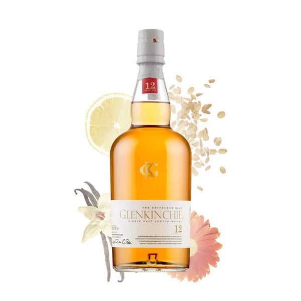 Glenkinchie 12 Year Single Malt Scotch Whisky ABV 43% 750ml