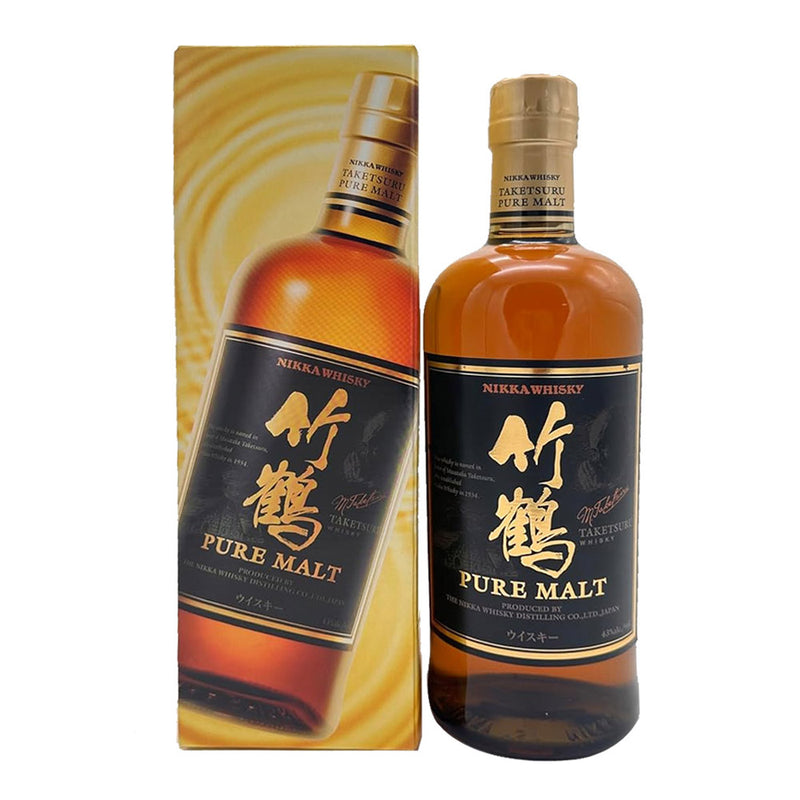 Nikka Taketsuru Pure Malt Whisky Non-Vintage Old Label ABV 43% 700ml with Gift Box