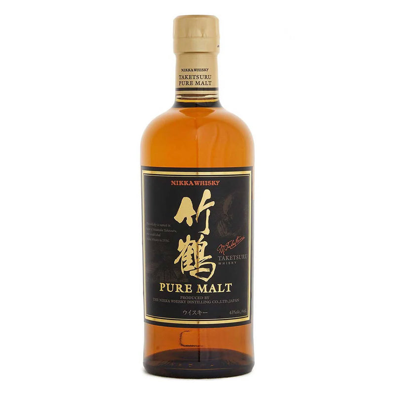 Nikka Taketsuru Pure Malt Whisky Non-Vintage Old Label ABV 43% 700ml with Gift Box