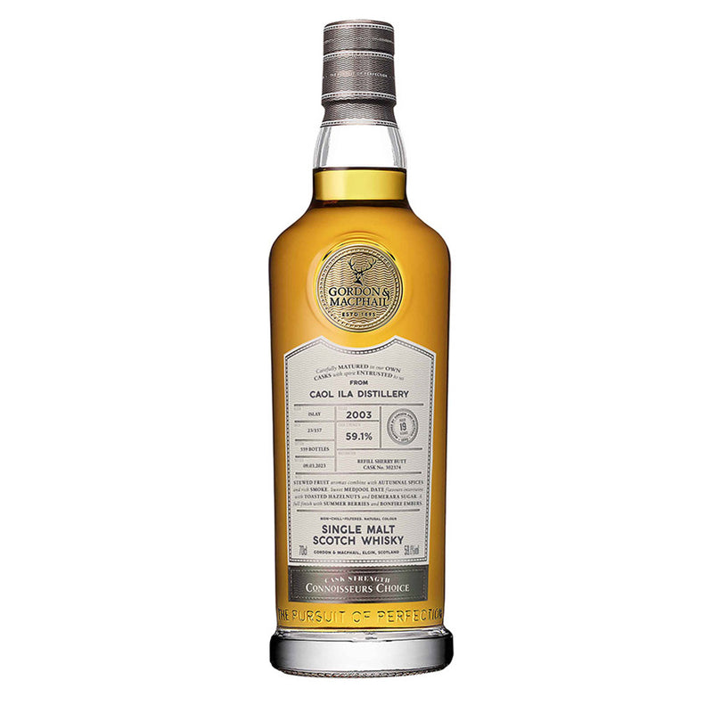 Caol Ila 19 Year Old 2003 Gordon & Macphail Cask Strength Connoisseurs Choice ABV 59.1% 700ml