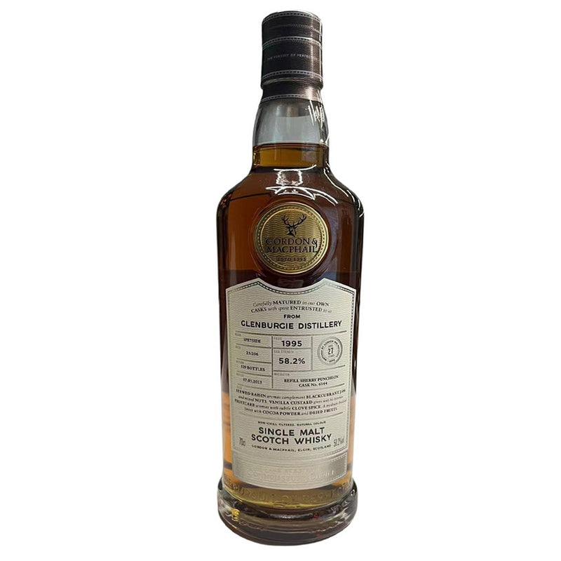 Glenburgie 27 Year Old 1995 Gordon & Macphail Cask Strength Connoisseurs Choice ABV 58.2% 700ml