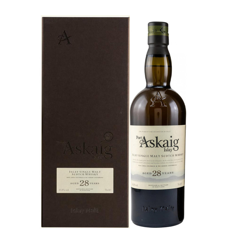 Port Askaig 28 Year Old Islay Single Malt Whisky ABV 45.8% 700ml