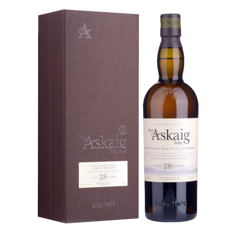 Port Askaig 28 Year Old Islay Single Malt Whisky ABV 45.8% 700ml