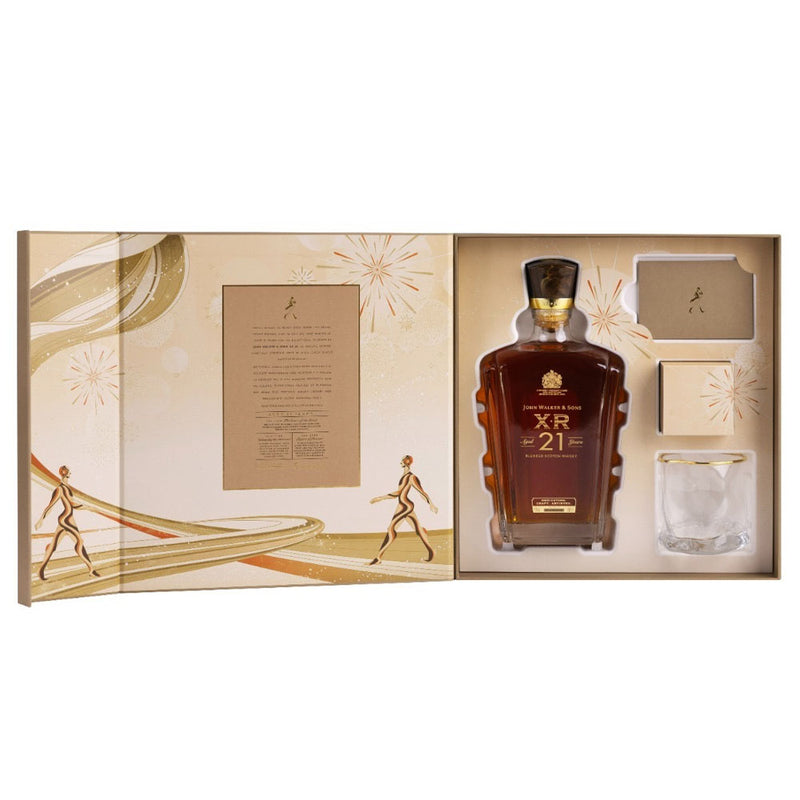 (Clearance) (Gift Set) Johnnie Walker XR 21 Year Old Blended Whisky 750ml 2025 Gift Pack