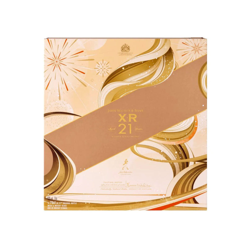 (Clearance) (Gift Set) Johnnie Walker XR 21 Year Old Blended Whisky 750ml 2025 Gift Pack