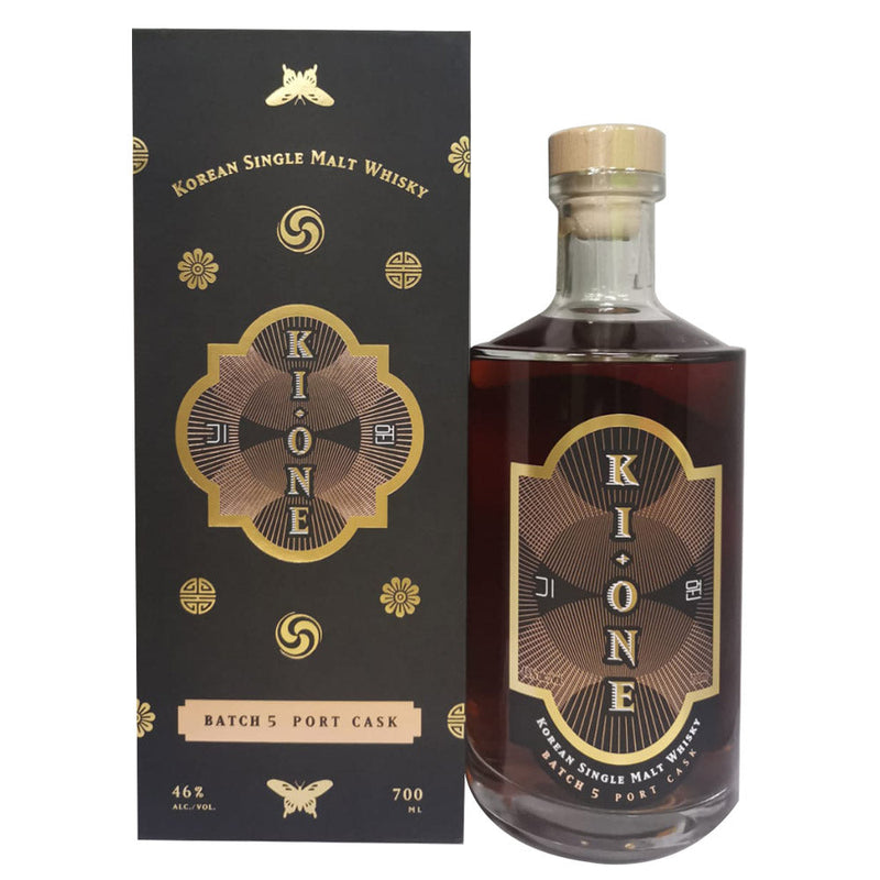 Bundle Deals: Ki One Batch 1 + Batch 2 + Batch 3 + Batch 4 Smoked + Batch 4 Peated + Batch 5 Port Cask + Batch 6 PX Sherry Korean Single Malt Whisky 700ml