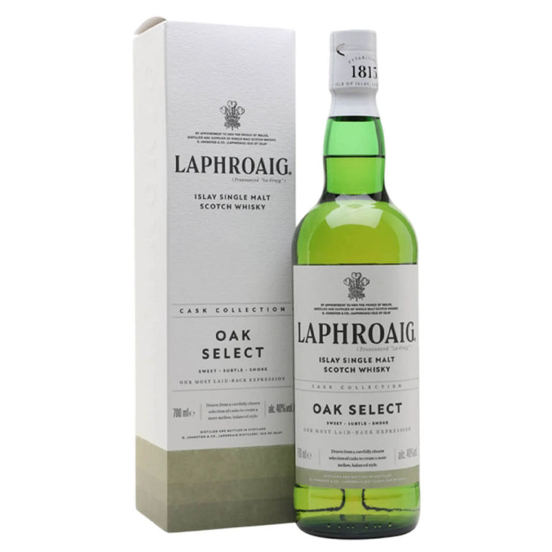 Laphroaig Oak Select Single Malt Whisky ABV 40% 700ml