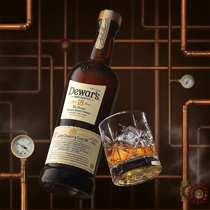 Dewar’s 18 Year Old Blended Scotch Whisky ABV 40% 750ml