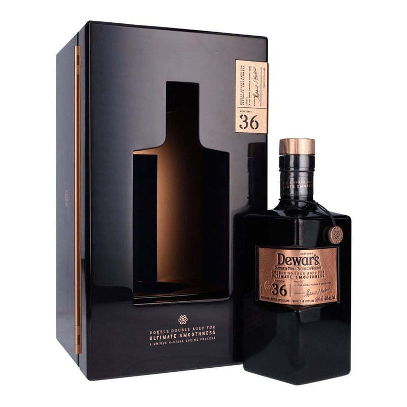 Dewar’s Double Double 36 Year Old ABV 46% 500ml with Gift Box