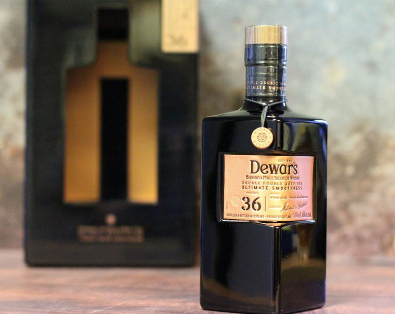 Dewar’s Double Double 36 Year Old ABV 46% 500ml with Gift Box