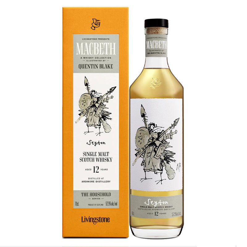 Ardmore 12 Year Old Seyton Household Series Macbeth Act One Highland Single Malt Scotch Whisky ABV  52.5% 700ml