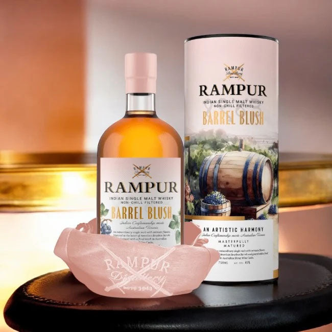 Rampur Barrel Blush Indian Single Malt Whisky ABV 45% 700ml
