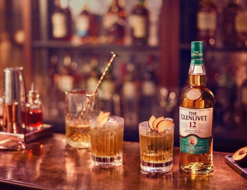 The Glenlivet 12 year Double Oak 40% 1L (New Packaging)