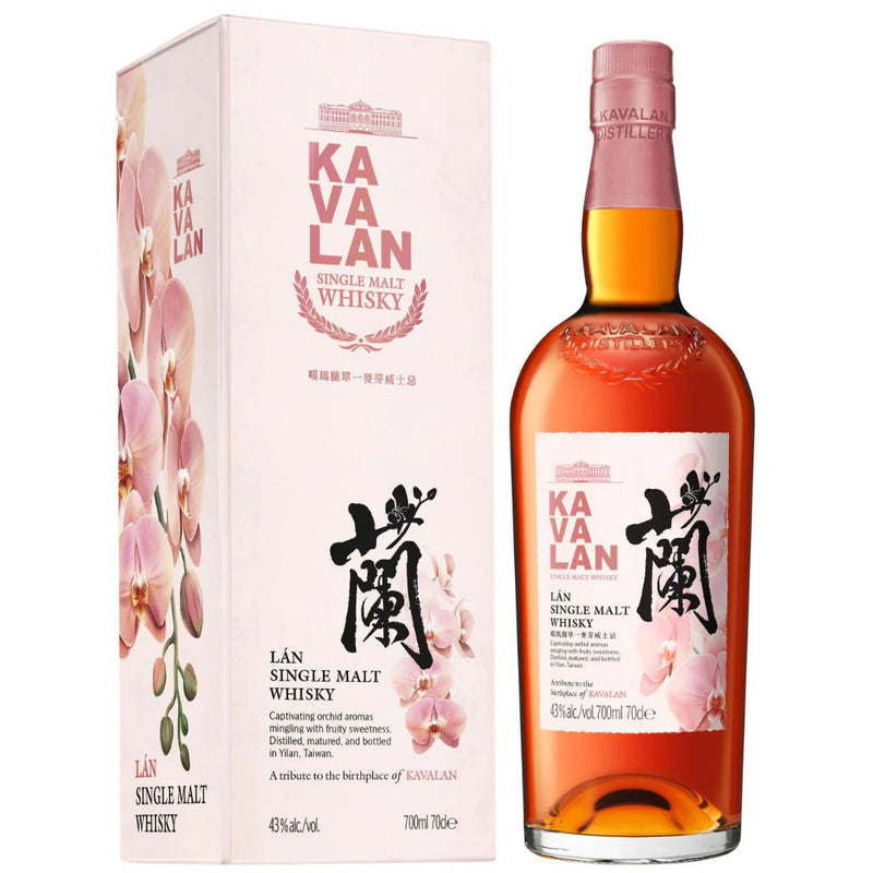 (Flash Sale - discount at check out) Kavalan LAN Single Malt Whisky ABV 43% 700ml with Gift Box
