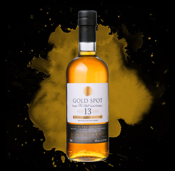 Gold Spot 13 Year Old Generations Edition Single Pot Still Irish Whiskey ABV 46% 700ml