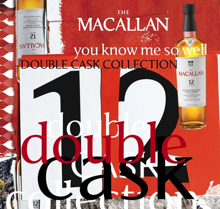 The Macallan 12 Year Old Double Cask Collection Highland Single Malt Scotch Whisky ABV 40% 70cl with Gift Box
