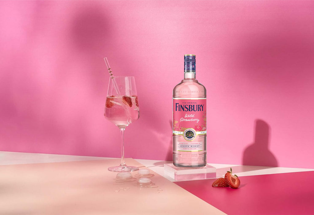 Finsbury Wild Strawberry Gin ABV 37.5%% 700ml