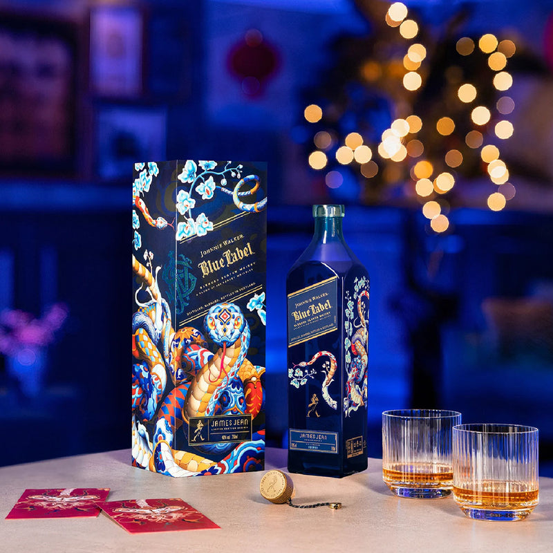 Johnnie Walker Blue Label Year of the Snake CNY 2025 ABV 40% 1 Litre (1000ml)