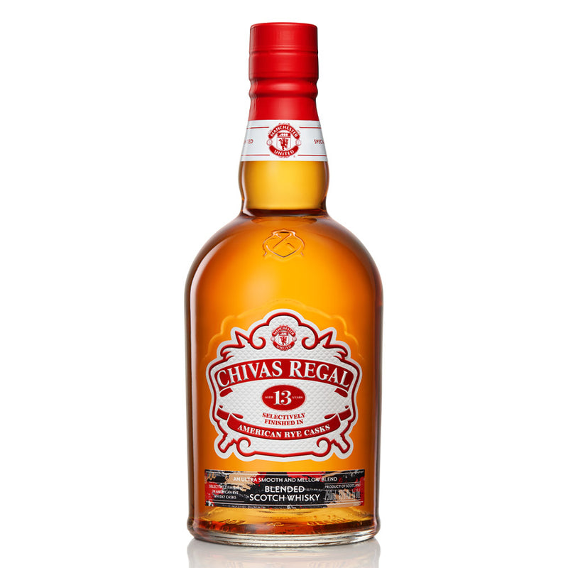 Chivas Regal - Manchester United Special Edition - 13 Year Old Whisky ABV 40% 750ml
