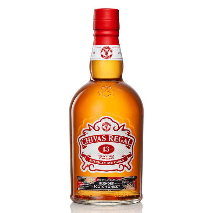 Chivas Regal - Manchester United Special Edition - 13 Year Old Whisky ABV 40% 750ml