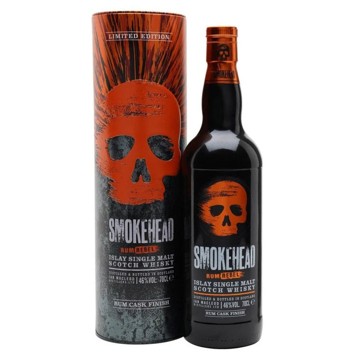 Smokehead Rum Rebel Single Malt Scotch Whisky ABV 46% 700ml