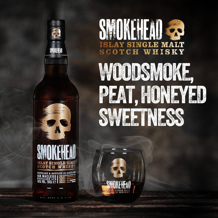 Smokehead Original Islay Single Malt Scotch Whisky ABV 43% 700ml