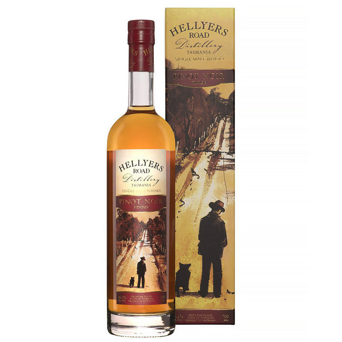 Hellyers Road Pinot Noir Finish Tasmania Single Malt Tasmanian Whisky ABV 46.20% 700ml