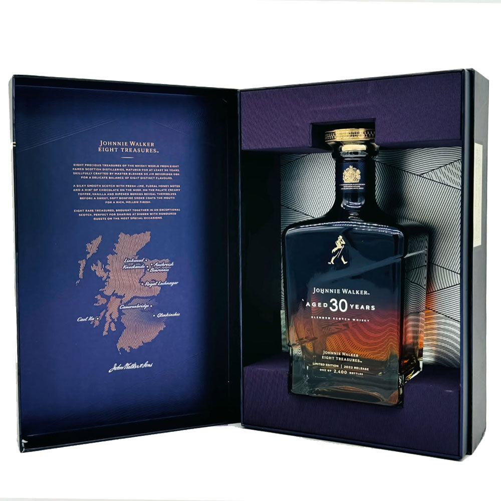 Pre Order) Johnnie Walker Eight Treasures 30 Year Old ABV 43.8
